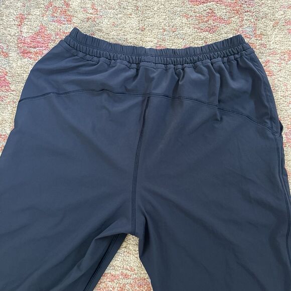 Lululemon Final Play Pants 23" Size 6 Navy Crop Travel Vacation Casual Gorp Cute - Picture 9 of 11